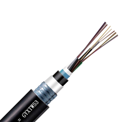 大唐保镖GYXTW53光缆线12芯 单模 光纤线缆 室外 铠装PE